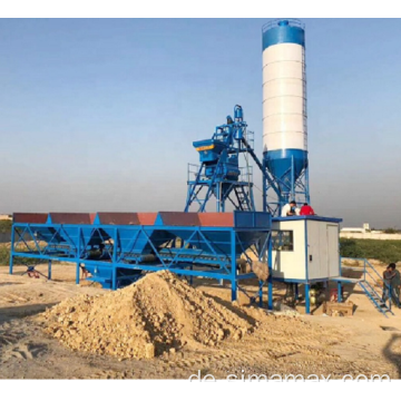 HZS75 Wet Mix Ready Mix Beton -Batching -Pflanze